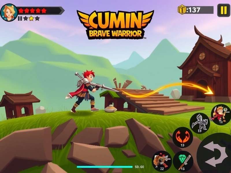 Cumin Brave Warrior gameplay screenshot